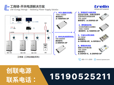 潜山-工商储-开关电源解决方案